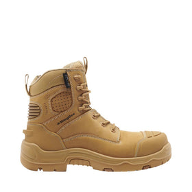 King Gee ONYX 6CZ Composite Toe Work Boot (K28001) - AJP Industrial Supplies - K28001 - Wheat - 3 AU/UK