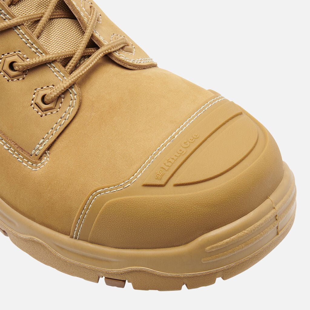 King Gee ONYX 6CZ Composite Toe Work Boot (K28001) - AJP Industrial Supplies - K28001 - Wheat - 3 AU/UK