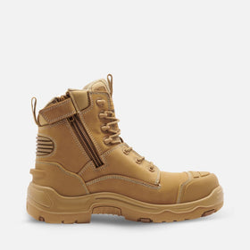 King Gee ONYX 6CZ Composite Toe Work Boot (K28001) - AJP Industrial Supplies - K28001 - Wheat - 3 AU/UK