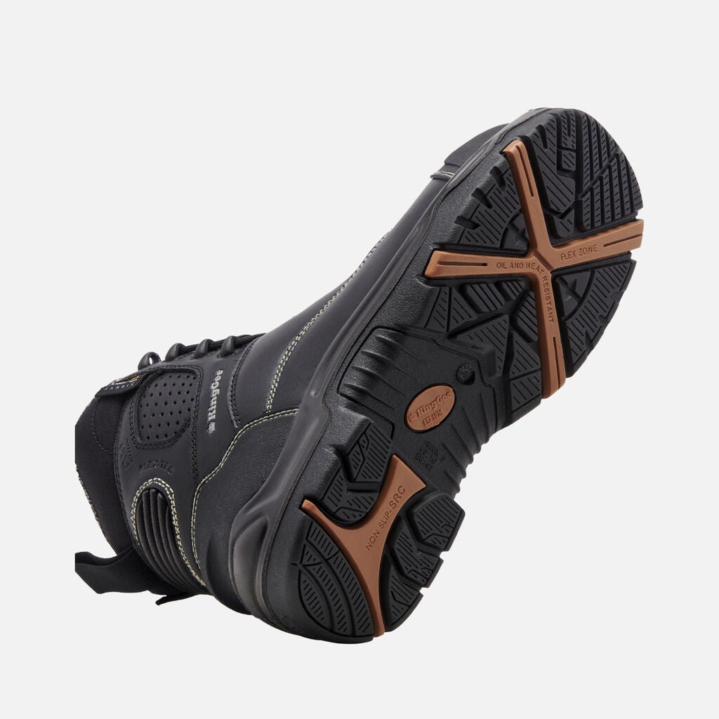 King Gee ONYX 6Z Puncture - Resistant Work Boot (K27998) - AJP Industrial Supplies - K27998 - Black - 3 AU/UK