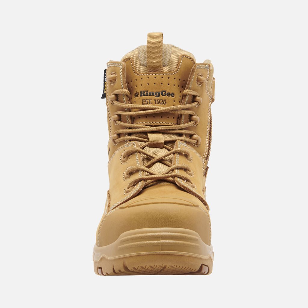 King Gee ONYX 6Z Puncture - Resistant Work Boot (K27999) - AJP Industrial Supplies - K27999 - Wheat - 3 AU/UK