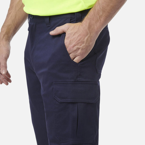 King Gee Originals Stretch Cargo Work Pants (K03030) - AJP Industrial Supplies - K03030 - Navy - 77R