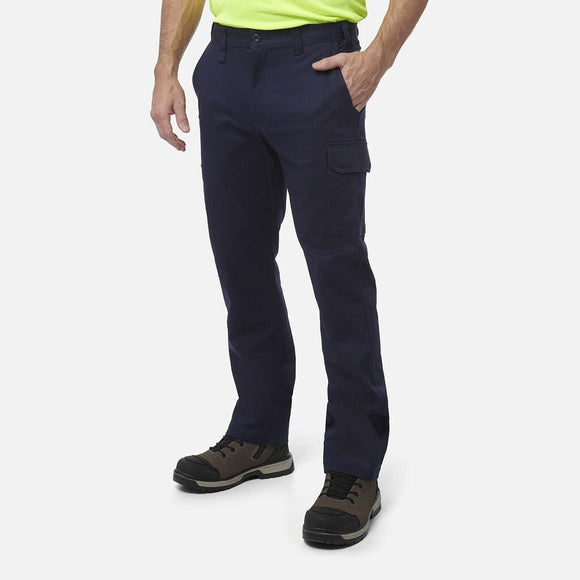 King Gee Originals Stretch Cargo Work Pants (K03030) - AJP Industrial Supplies - K03030 - Navy - 77R