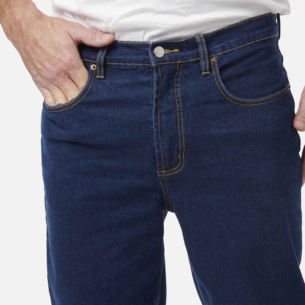 King Gee Stretch Denim Work Jeans (K03390) - AJP Industrial Supplies - K03390 - Stonewash - 77R