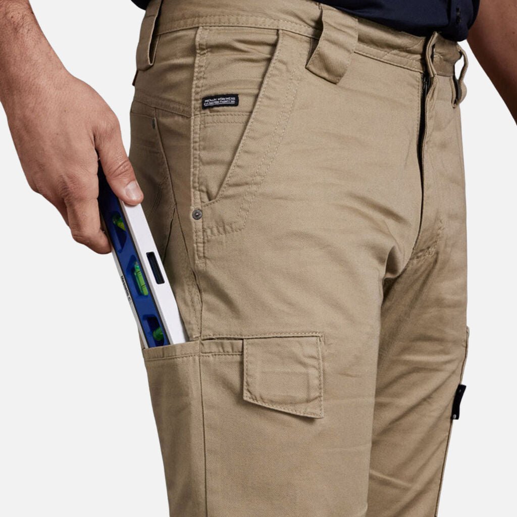 King Gee Tradies Summer Lightweight Cargo Work Pants (K13290) - AJP Industrial Supplies - K13290 - Black - 67R