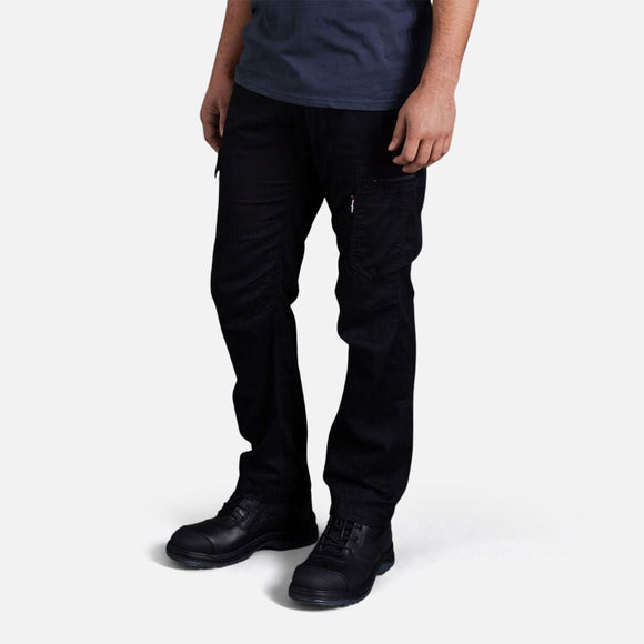 King Gee Tradies Summer Lightweight Cargo Work Pants (K13290) - AJP Industrial Supplies - K13290 - Black - 67R