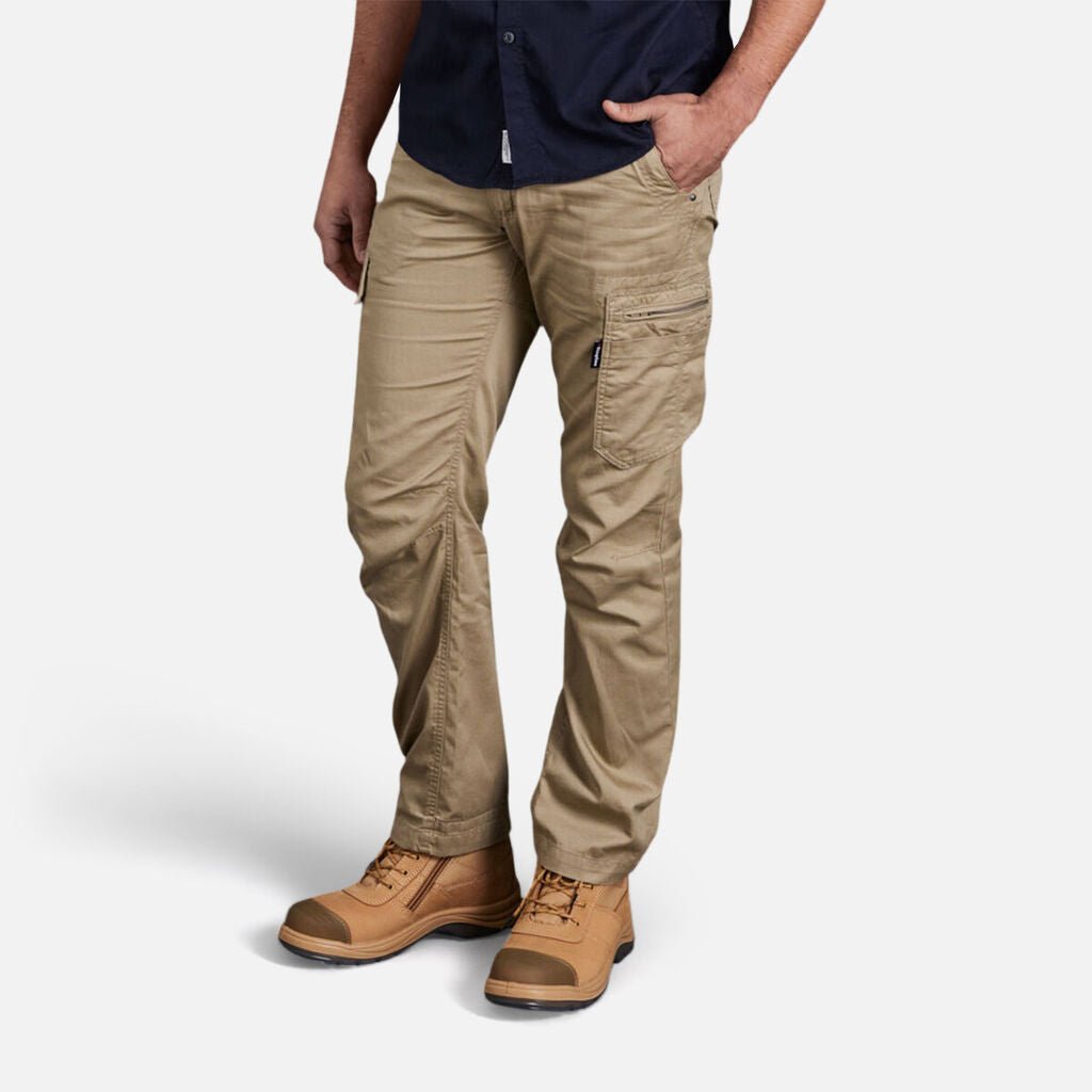 King Gee Tradies Summer Lightweight Cargo Work Pants (K13290) - AJP Industrial Supplies - K13290 - Black - 67R