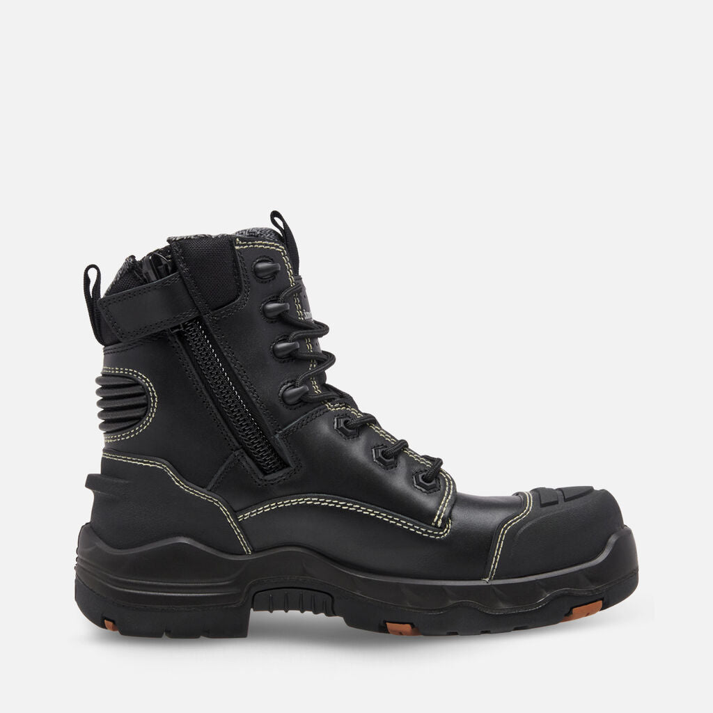 King Gee Women's ONYX 6CZ Composite Toe Work Boot (K28004) - AJP Industrial Supplies - K28004 - Black - 4 AU/US Women