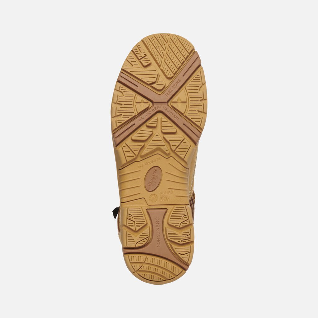 King Gee Women's ONYX 6CZ Composite Toe Work Boot (K28005) - AJP Industrial Supplies - K28005 - Wheat - 4 AU/US Women