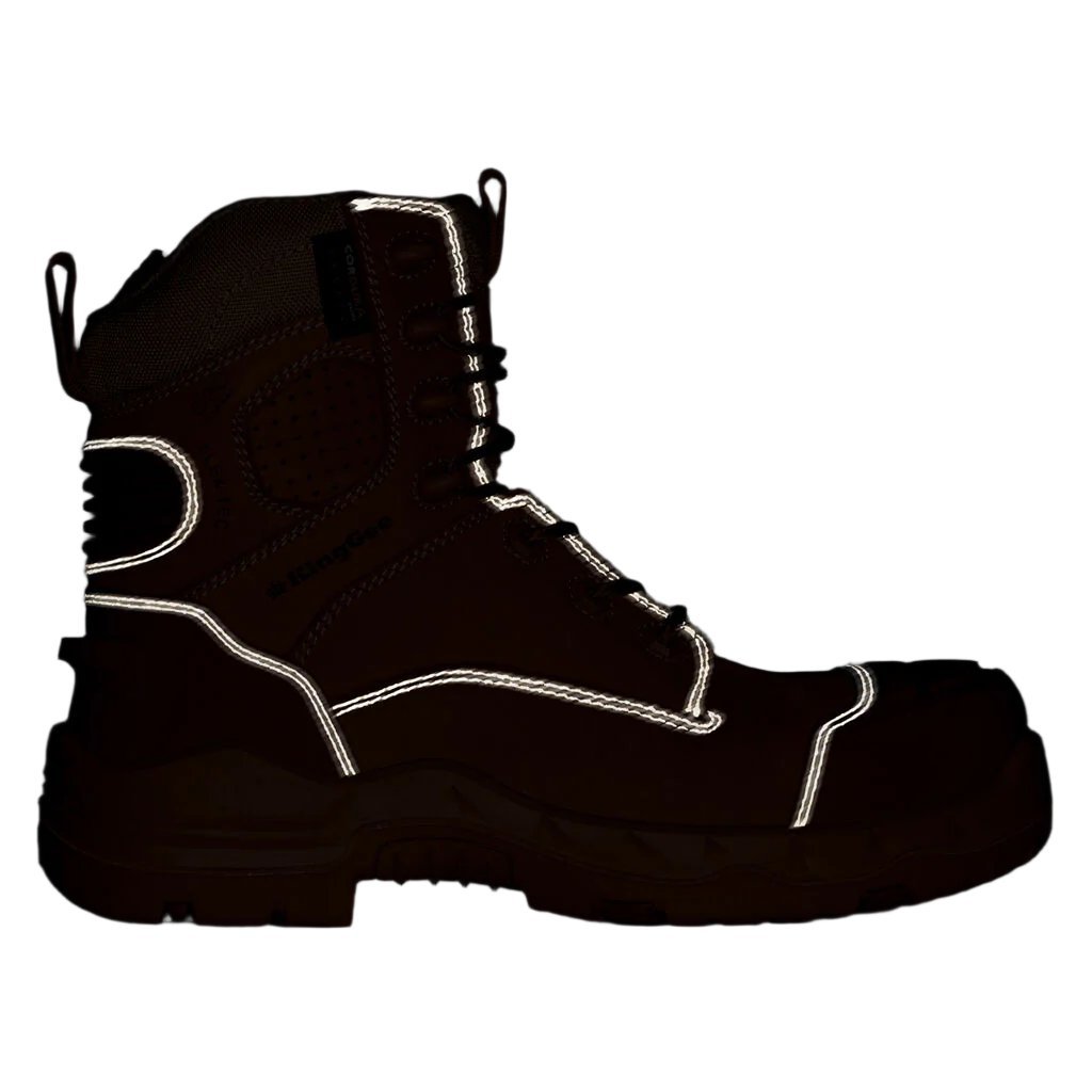 King Gee Women's ONYX 6CZ Composite Toe Work Boot (K28005) - AJP Industrial Supplies - K28005 - Wheat - 4 AU/US Women