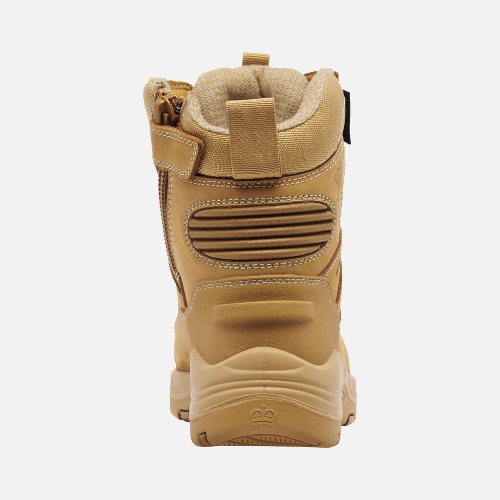 King Gee Women's ONYX 6CZ Composite Toe Work Boot (K28005) - AJP Industrial Supplies - K28005 - Wheat - 4 AU/US Women