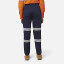 King Gee Women's Workcool Cargo Pant Taped (K43022) - AJP Industrial Supplies - K43022 - Navy - 10 - Curved