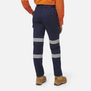 King Gee Women's Workcool Cargo Pant Taped (K43022) - AJP Industrial Supplies - K43022 - Navy - 10 - Curved