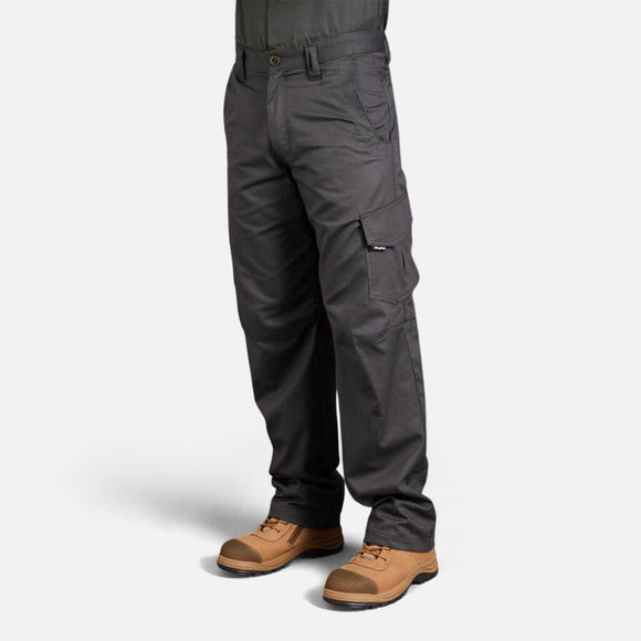 King Gee Workcool 2 Lightweight Ripstop Work Pants (K13820) - AJP Industrial Supplies - K13820 - Black - 72R