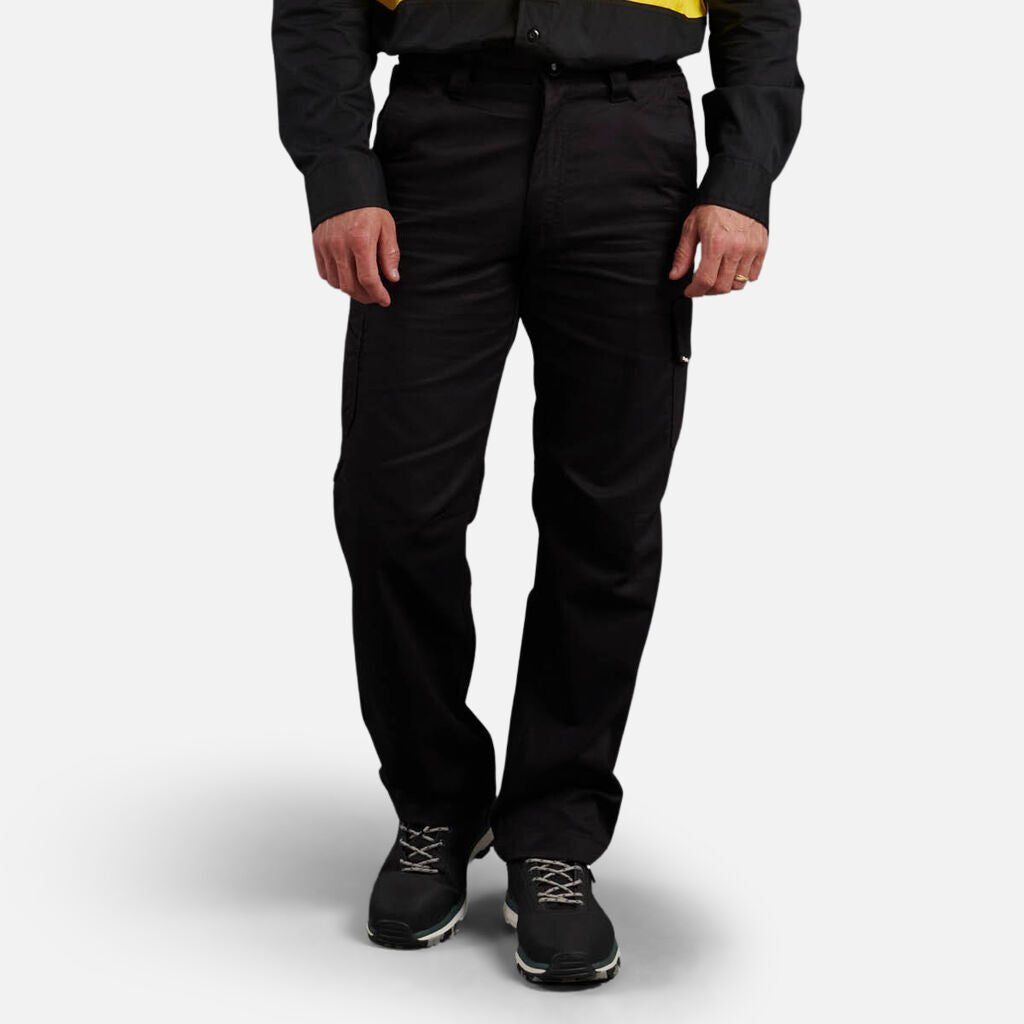 King Gee Workcool 2 Lightweight Ripstop Work Pants (K13820) - AJP Industrial Supplies - K13820 - Black - 72R