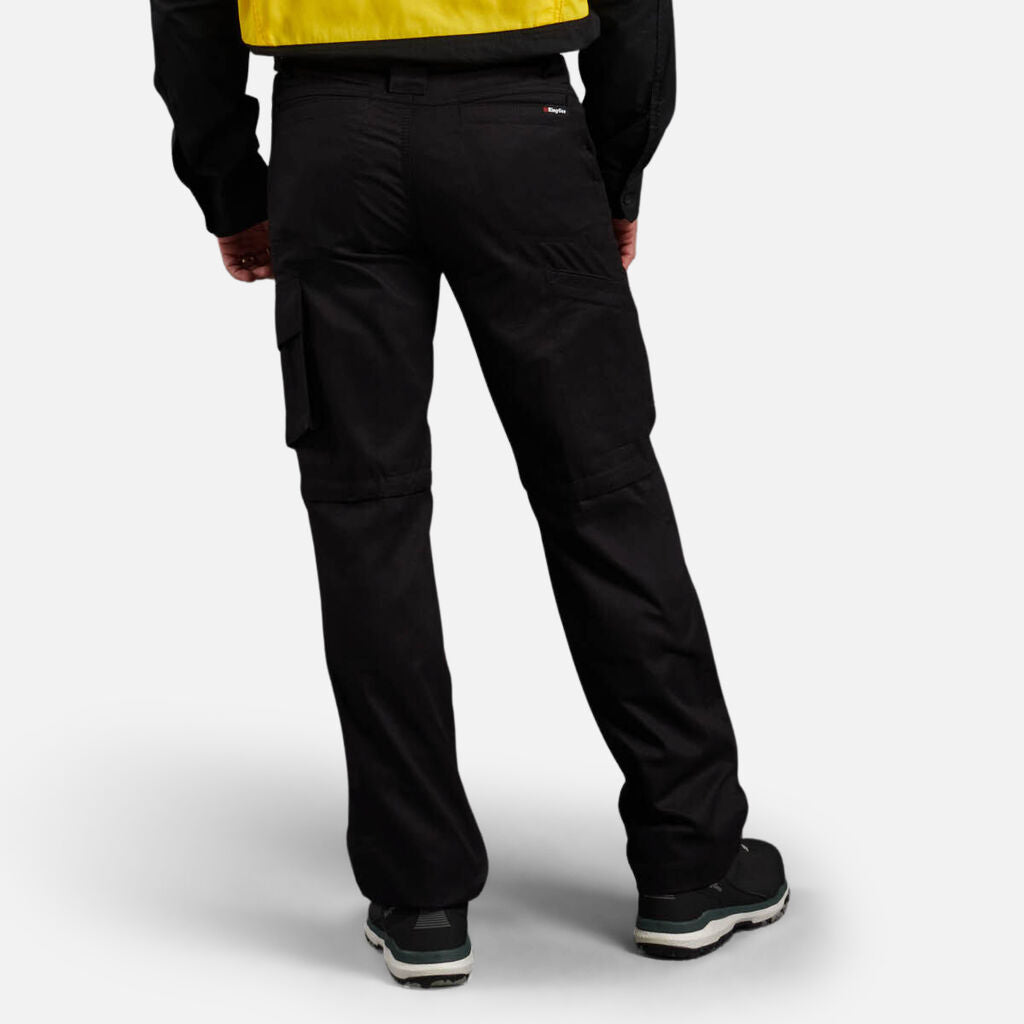 King Gee Workcool 2 Lightweight Ripstop Work Pants (K13820) - AJP Industrial Supplies - K13820 - Black - 72R