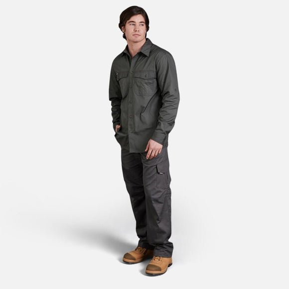 King Gee Workcool 2 Lightweight Ripstop Work Pants (K13820) - AJP Industrial Supplies - K13820 - Black - 72R