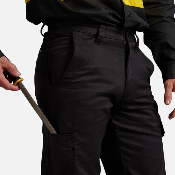 King Gee Workcool 2 Lightweight Ripstop Work Pants (K13820) - AJP Industrial Supplies - K13820 - Black - 72R