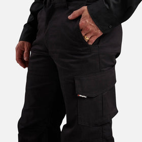 King Gee Workcool 2 Lightweight Ripstop Work Pants (K13820) - AJP Industrial Supplies - K13820 - Black - 72R