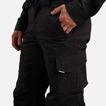 King Gee Workcool 2 Lightweight Ripstop Work Pants (K13820) - AJP Industrial Supplies - K13820 - Black - 72R