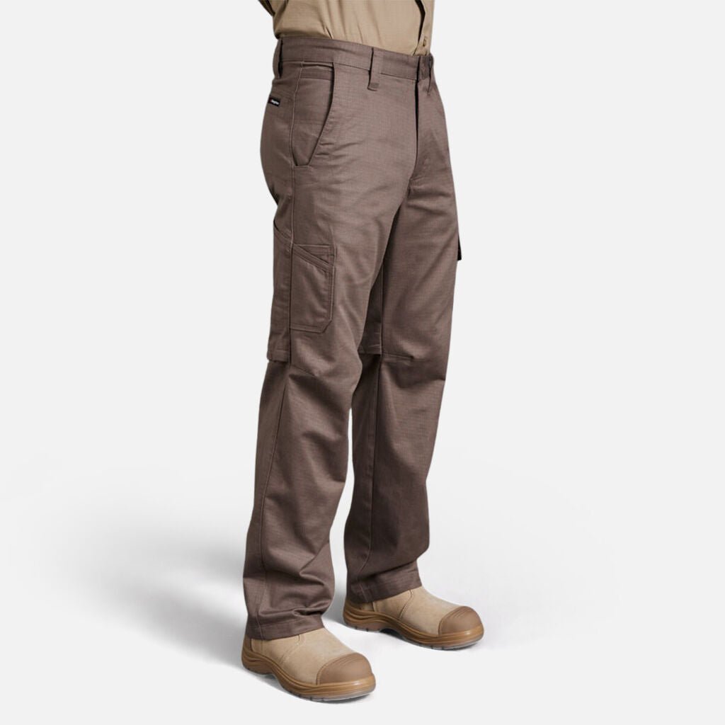 King Gee Workcool 2 Lightweight Ripstop Work Pants (K13820) - AJP Industrial Supplies - K13820 - Black - 72R