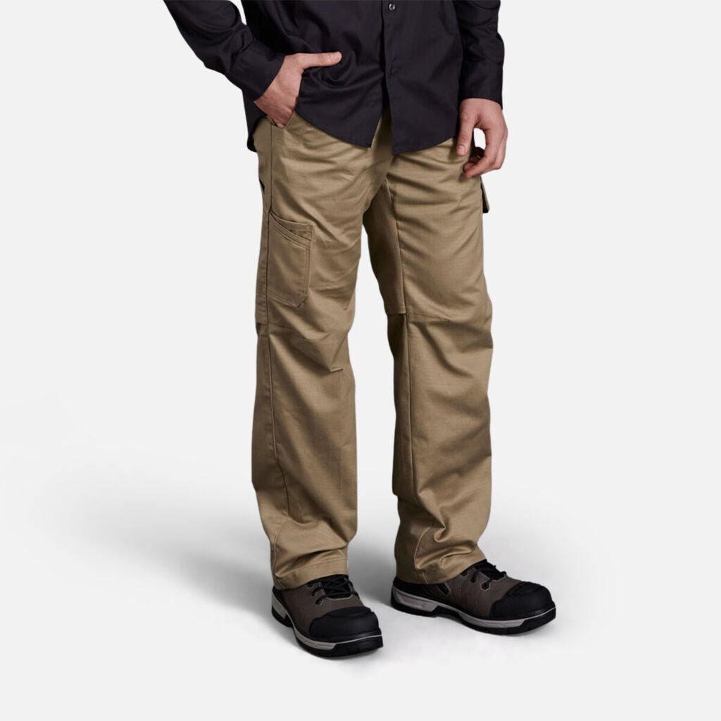 King Gee Workcool 2 Lightweight Ripstop Work Pants (K13820) - AJP Industrial Supplies - K13820 - Khaki - 72R