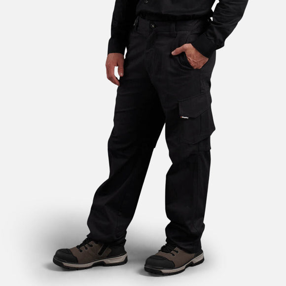 King Gee Workcool 2 Lightweight Ripstop Work Pants (K13820) - AJP Industrial Supplies - K13820 - Black - 72R