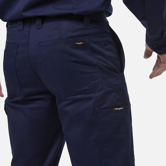 King Gee Workcool Cargo Pant (K13023) - AJP Industrial Supplies - K13023 - Navy - 67R