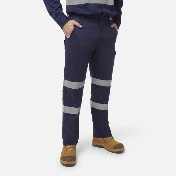 King Gee Workcool Cargo Pant Taped (K53012) - AJP Industrial Supplies - K53012 - Navy - 67R