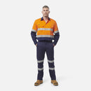 King Gee Workcool Cargo Pant Taped (K53012) - AJP Industrial Supplies - K53012 - Navy - 67R