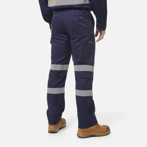King Gee Workcool Cargo Pant Taped (K53012) - AJP Industrial Supplies - K53012 - Navy - 67R