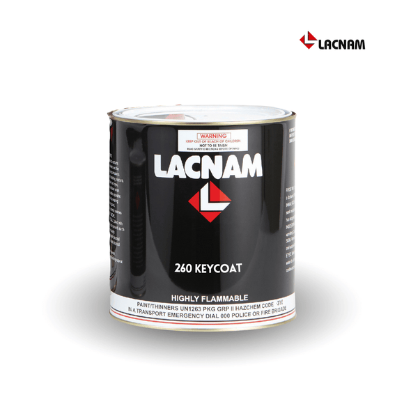 Lacnam 260 Keycoat Grey Aerosol 300G - Paint - AJP Industrial Supplies - 02 - 4052600001300