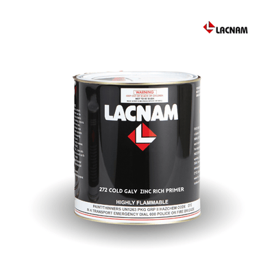 Lacnam 272 Cold Galv Zinc Rich Primer 4L - Paint - AJP Industrial Supplies - 03B - 272000004