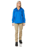 Ladies Closed Front Shirt LS - Cobalt Blue - AJP Industrial Supplies - Ritemate - RM300CF - Cobalt - Blue - 6