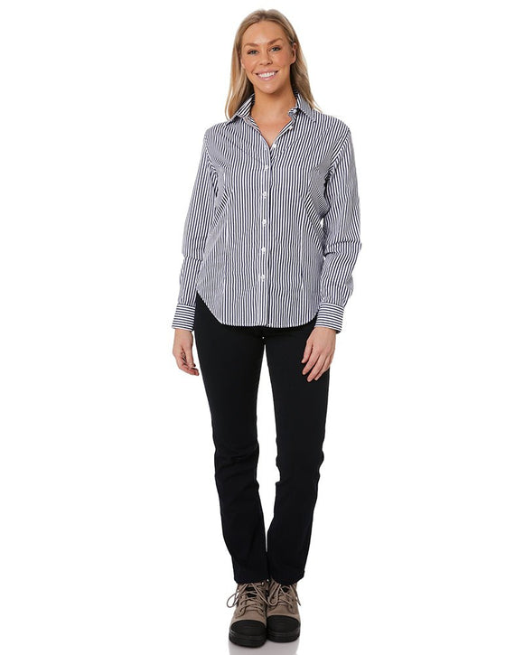 Ladies Cotton Stretch Jeans - Ink - AJP Industrial Supplies - ritemate - rmpc015 - i - 6