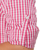 Ladies LS Check Shirt - Pink/White - AJP Industrial Supplies - *ritemate - rmpc003 - pw - 6
