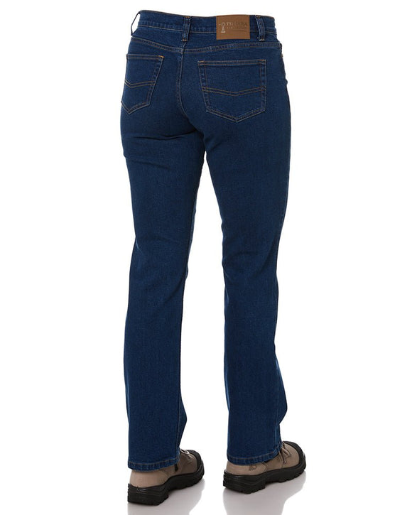 Ladies Stretch Denim Jeans - Denim - AJP Industrial Supplies - ritemate - rm220lsd - 6