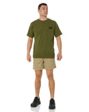 Light Weight Elastic Waist Utility Short - Khaki - AJP Industrial Supplies - ritemate - rm1010 - kha - xs