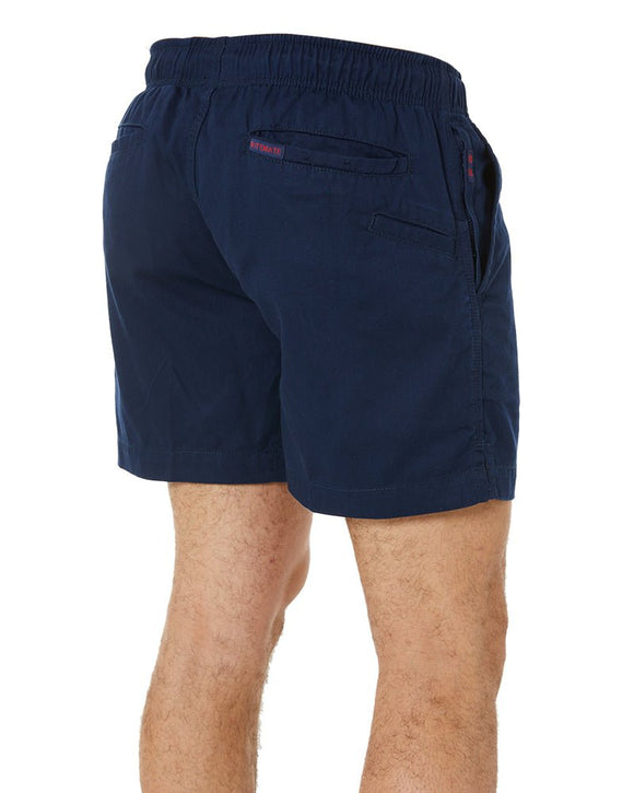 Light Weight Elastic Waist Utility Short - Navy - AJP Industrial Supplies - ritemate - rm1010 - nvy - xs