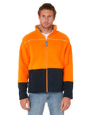 LUMBER Hi Vis Jacket - Orange/Navy - AJP Industrial Supplies - *rainbird - 8471 - on - xs