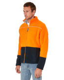 LUMBER Hi Vis Jacket - Orange/Navy - AJP Industrial Supplies - *rainbird - 8471 - on - xs