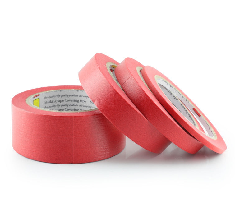 18mm Premium Red Masking Tape