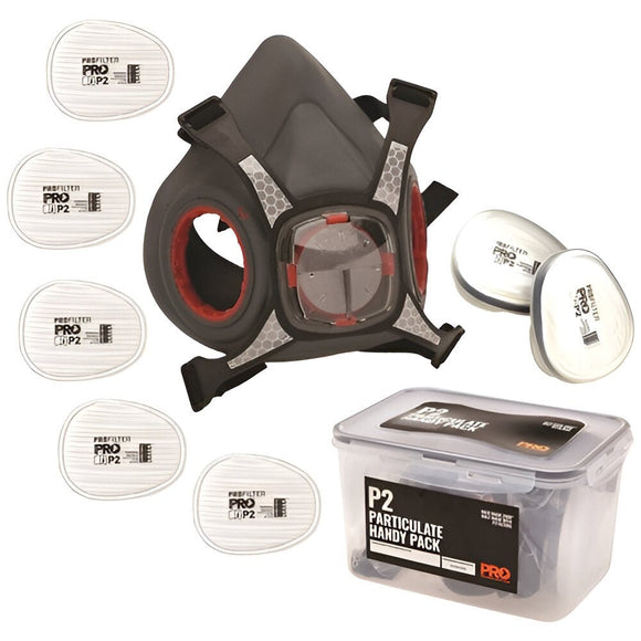 Maxi Mask 2000 Half Face Respirator Particulate Handy Pack - AJP Industrial Supplies - HMP2 - HP