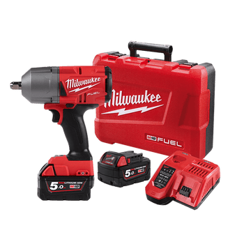 Milwaukee M18 FUEL 1/2" High Torque Impact Wrench with Pin Detent Kit - AJP Industrial Supplies - 18C - M18FH1WP12 - 502C