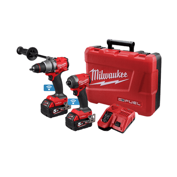 Milwaukee M18 FUEL ONE - KEY 2 Piece Power Pack 2A3 - AJP Industrial Supplies - 18C - M18ONEPP2A3502C