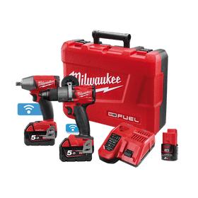 Milwaukee M18 FUEL ONE - KEY 2 Piece Power Pack 2B2 - AJP Industrial Supplies - 18C - M18ONEPP2B2 - 502C