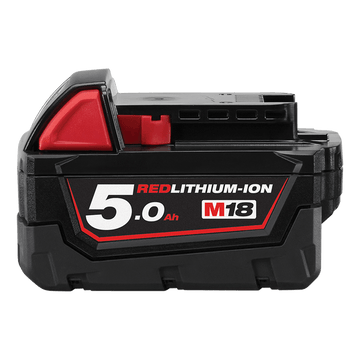 Milwaukee M18 REDLITHIUM 5.0Ah Battery - AJP Industrial Supplies - 18C - M18B5