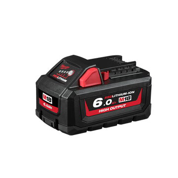 Milwaukee M18 REDLITHIUM - ION HIGH OUTPUT 6.0Ah Battery - AJP Industrial Supplies - 18C - M18HB6