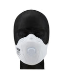 P2 Ultimate Fit Respirator With Valve 10 Pack - White - AJP Industrial Supplies - on - site - safety - rp2vff