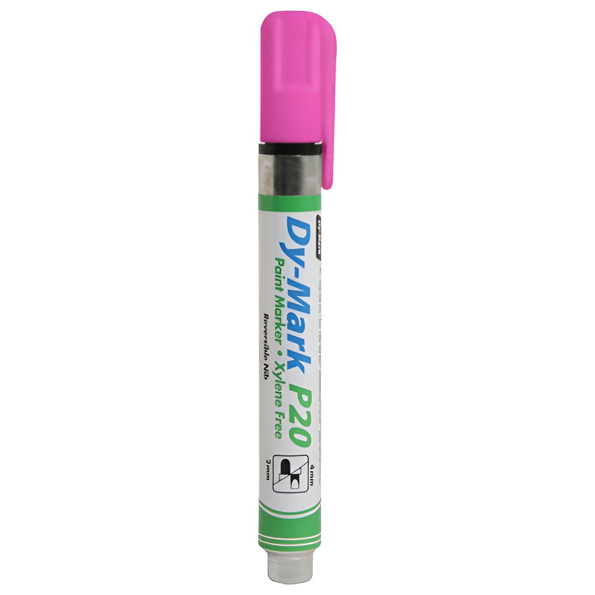 Paint Marker P20 Reversible Bullet/Chisel Tip - 12 Pack - AJP Industrial Supplies - 12072009